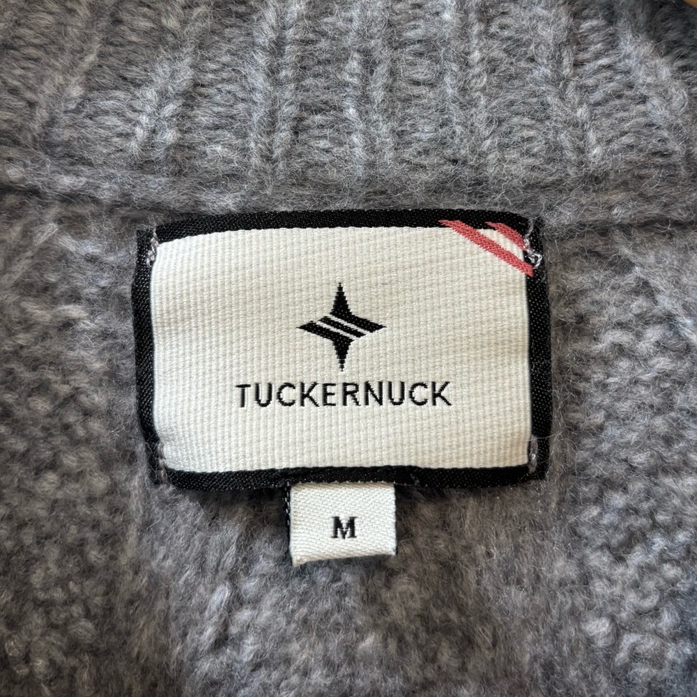 Tuckernuck Wool Blend Cable Knit Sweater Size Medium - Picture 4 of 5